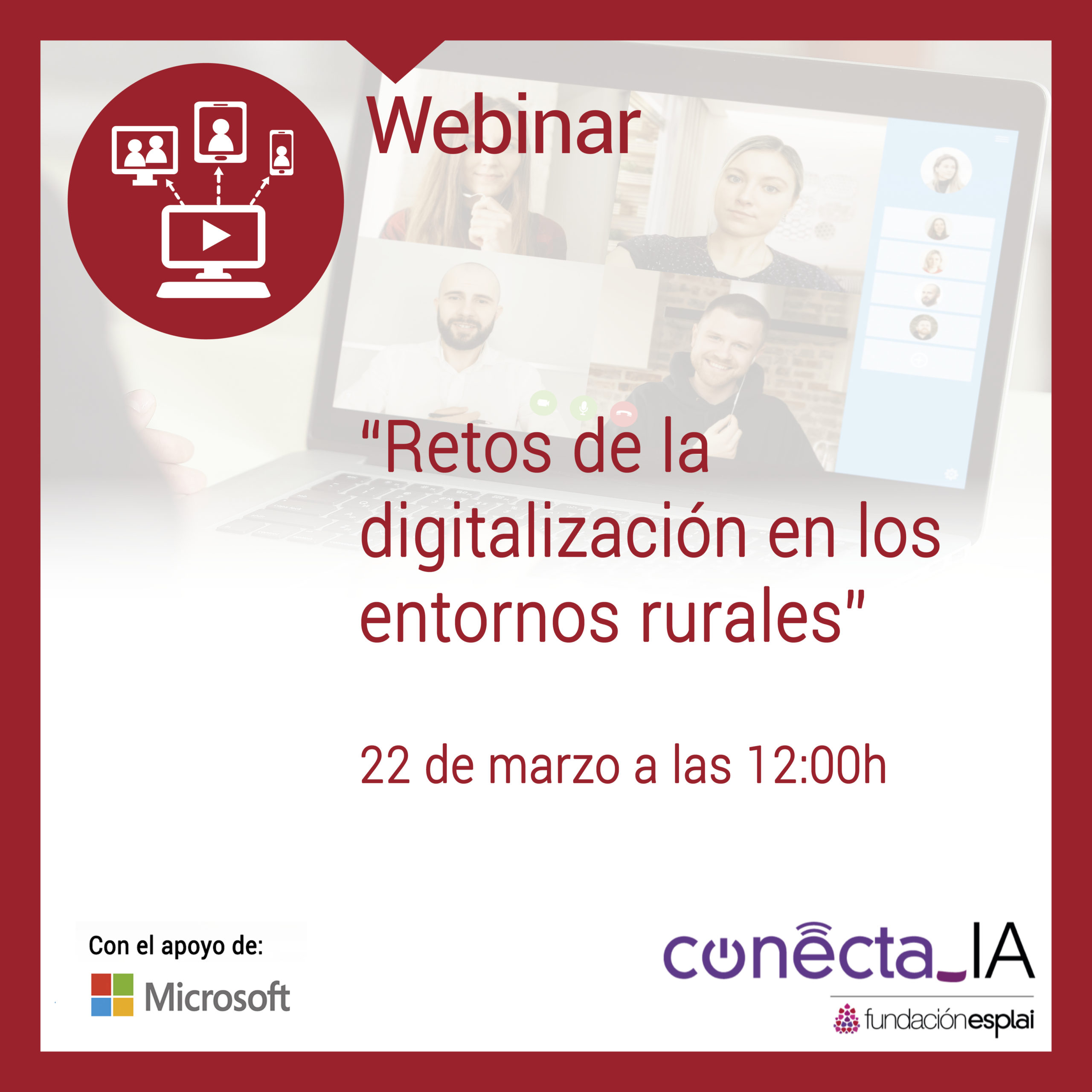 Webinar «Retos de la digitalización en los entornos rurales»