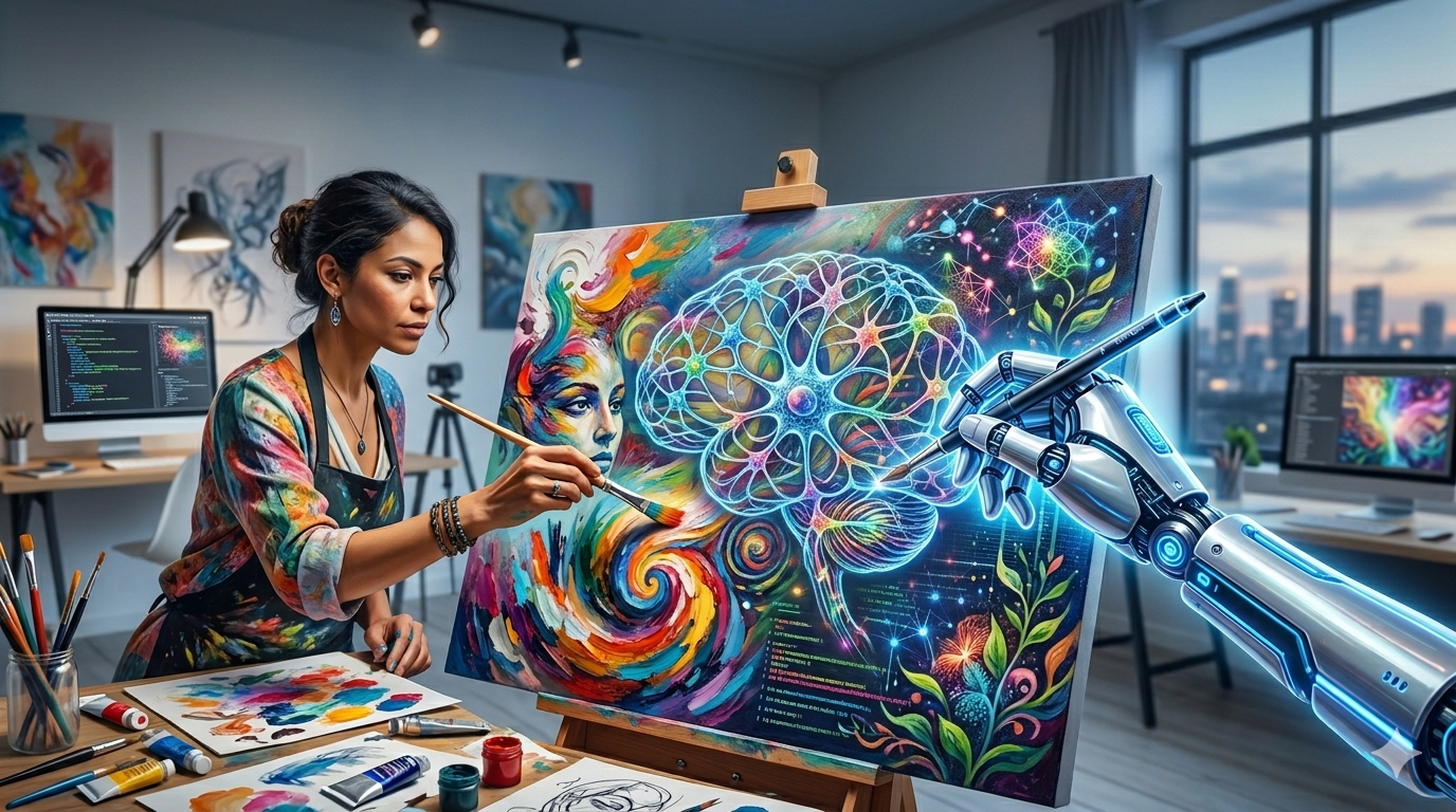 Webinar: Arte digital, IA y neurociencia: Haciendo tangibles nuestras emociones