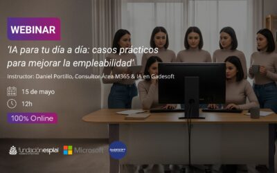 Webinar ‘IA para tu día a día: casos prácticos para mejorar la empleabilidad